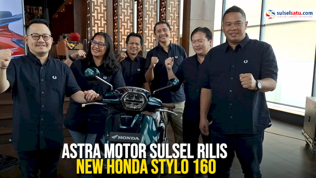 VIDEO: Astra Motor Sulsel Rilis New Honda Stylo 160