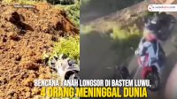 VIDEO: Bencana Tanah Longsor di Bastem Luwu, 4 Orang Meninggal Dunia