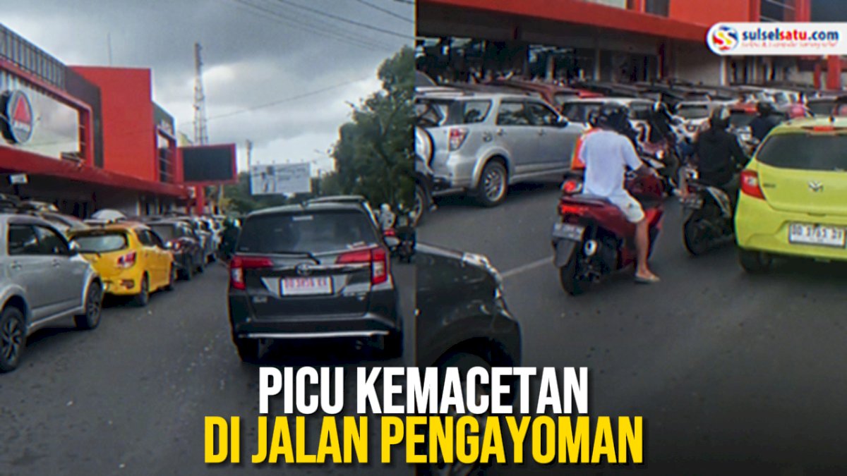 VIDEO: Kondisi Parkiran Toko Alaska Dinilai Semrawut, Picu Kemacetan di Jalan Pengayoman