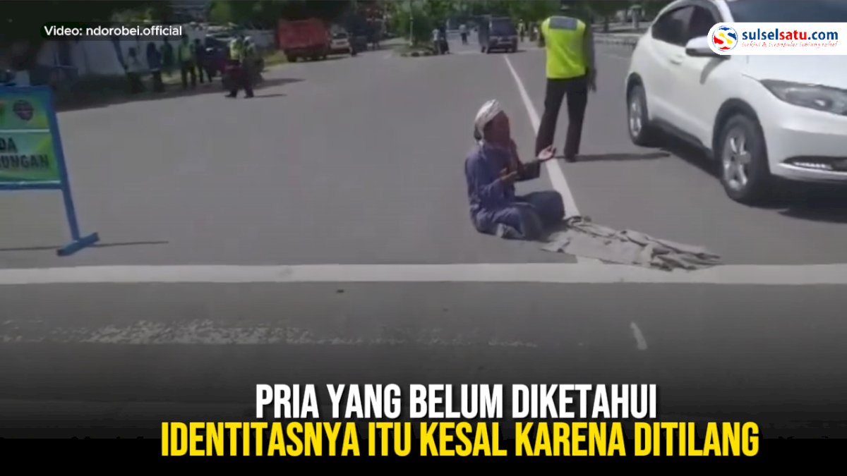 VIDEO: Viral, Pria Ini Berdoa Minta Polisi Kena Azab Lantaran Kesal Kena Tilang