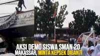 VIDEO: Aksi Demo Siswa SMAN 20 Makassar, Minta Kepsek Diganti