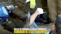 VIDEO: Kalah dalam Pemilu 2024, Caleg di Donggala Paksa Bongkar Kuburan di Atas Tanahnya