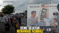 VIDEO: Demo ‘Gejayan Memanggil Kembali’, Protes Dugaan Kecurangan Pemilu 2024