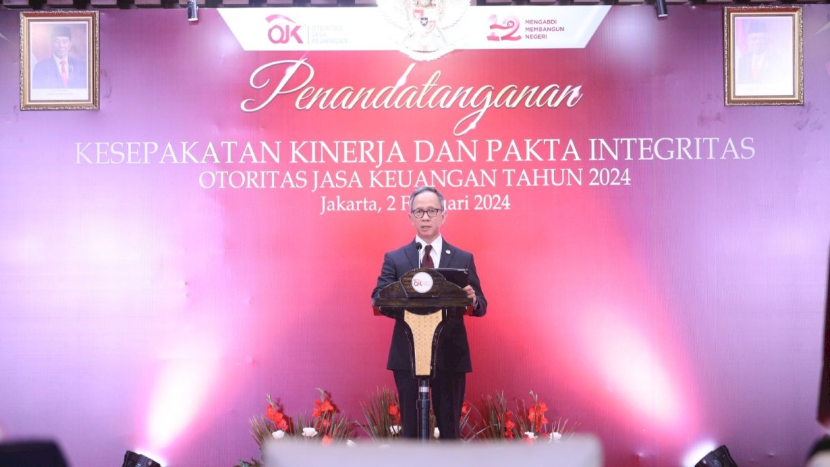 OJK Komitmen Tingkatkan Kualitas Kerja dan Intergritas