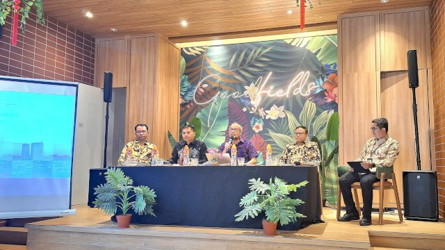 Bincang-bincang Media BI Sulsel. Foto: Sri Wahyu DIastuti / Sulselsatu.com.