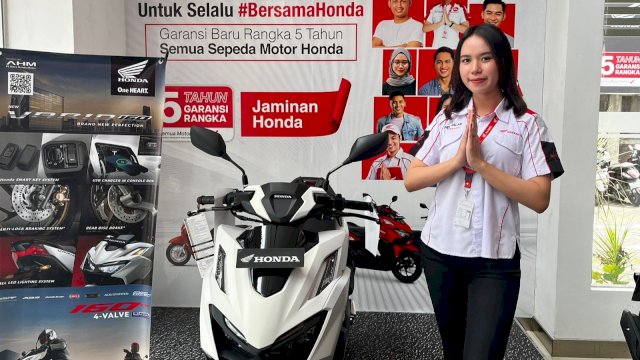 Asmo Sulsel hadirkan promo spesial Pemilu 2024 untuk Honda, BeAT, Scoopy, dan Vario. Foto: Istimewa
