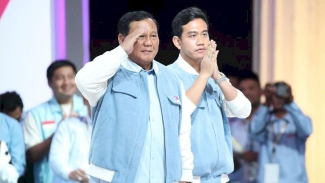 Pasangan Capres dan Cawapres Prabowo Subianto dan Gibran Rakabuming Raka. Foto: Instagram Prabowo.