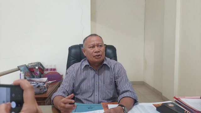 Kepala BKPSDMD Kota Makassar Akhmad Namsum. Foto: Andi Baso Mappanyompa / Sulselsatu.com