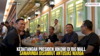 VIDEO: Kedatangan Presiden Jokowi di BIG Mall Samarinda Disambut Antusias Warga