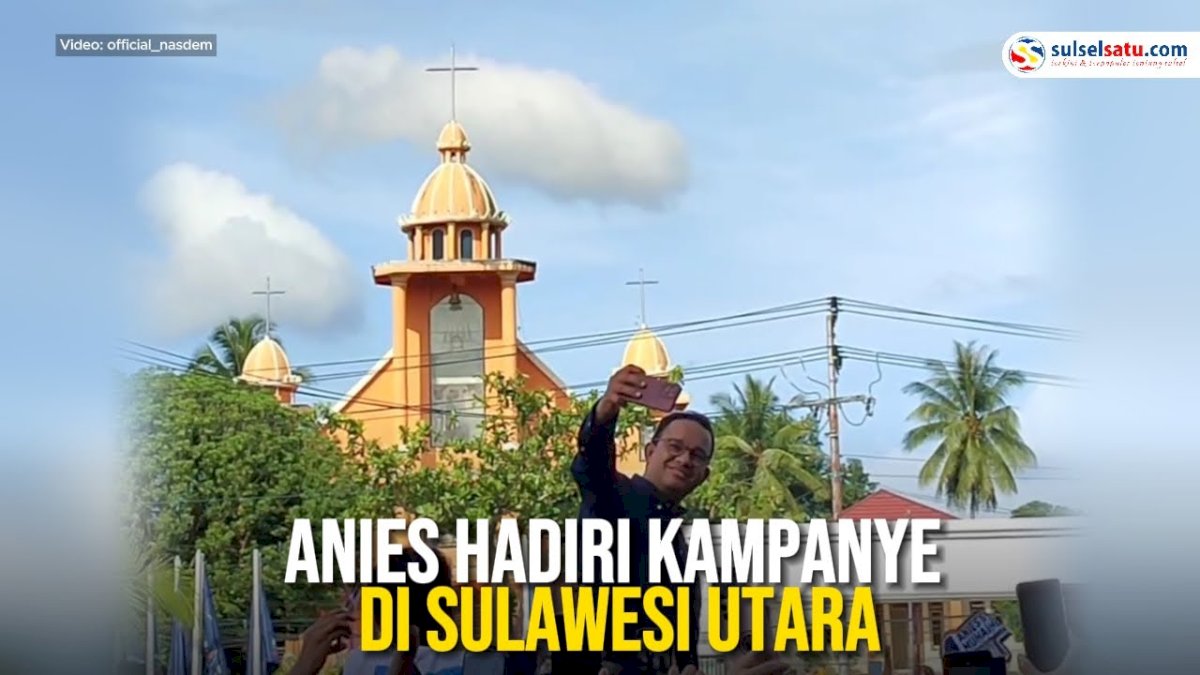 VIDEO: Anies Hadiri Kampanye di Sulawesi Utara