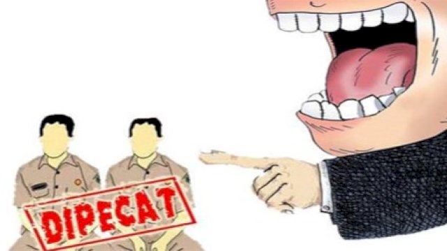 Ilustrasi pemecatan. Foto: Internet