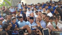 Amran Sulaiman Hingga Aksa Mahmud Dampingi Prabowo Temu Relawan di Makassar