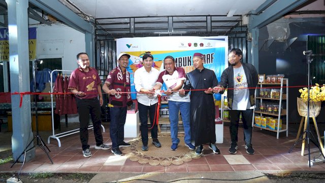 Pt Vale bersama PSM Makassar kolaborasi kembangkan ekonomi kreatif lokal UMKM dan olahraga. Foto: Istimewa