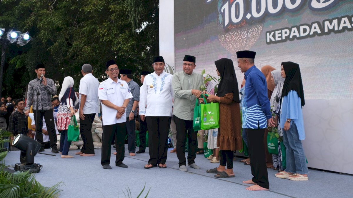 Pj Gubernur Sulsel Apresiasi Gerakan Sedekah Bibit dan Penghijauan PT Vale
