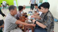 Sambut Ramadhan, Masjid Umar Bin Khattab BSR 2 Maros Gelar Pemeriksaan Kesehatan Gratis