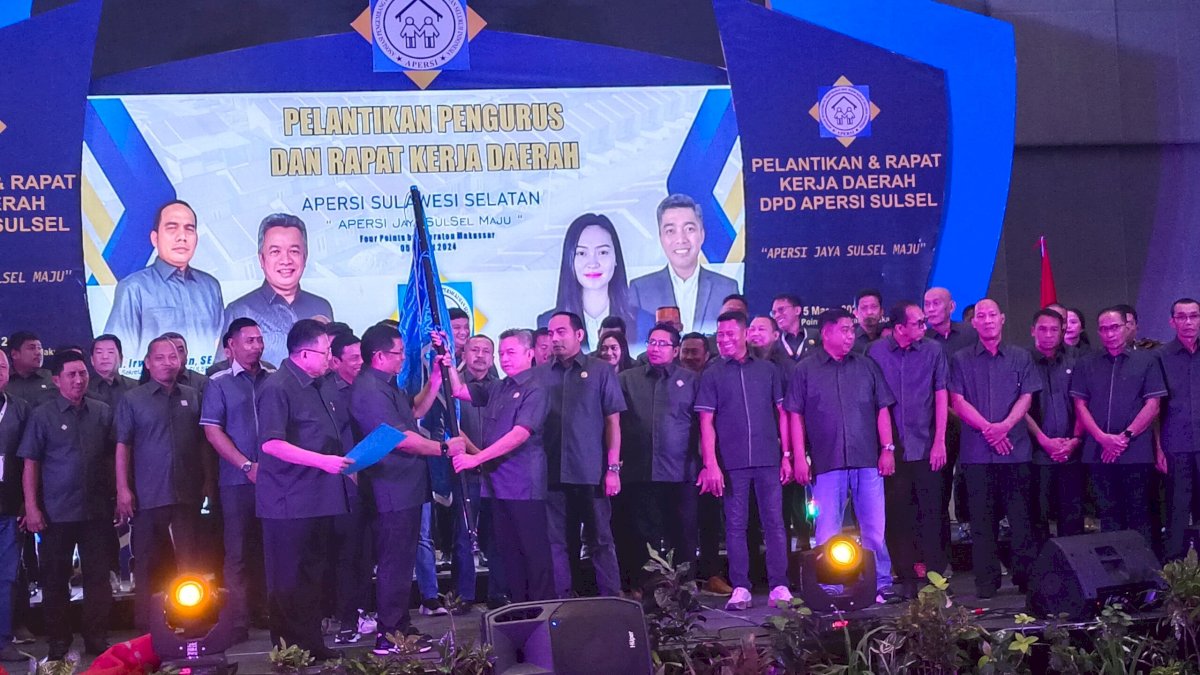 Resmi Dilantik, Apersi Sulsel Ajak Pemerintah Sama-sama Majukan Bisnis Properti