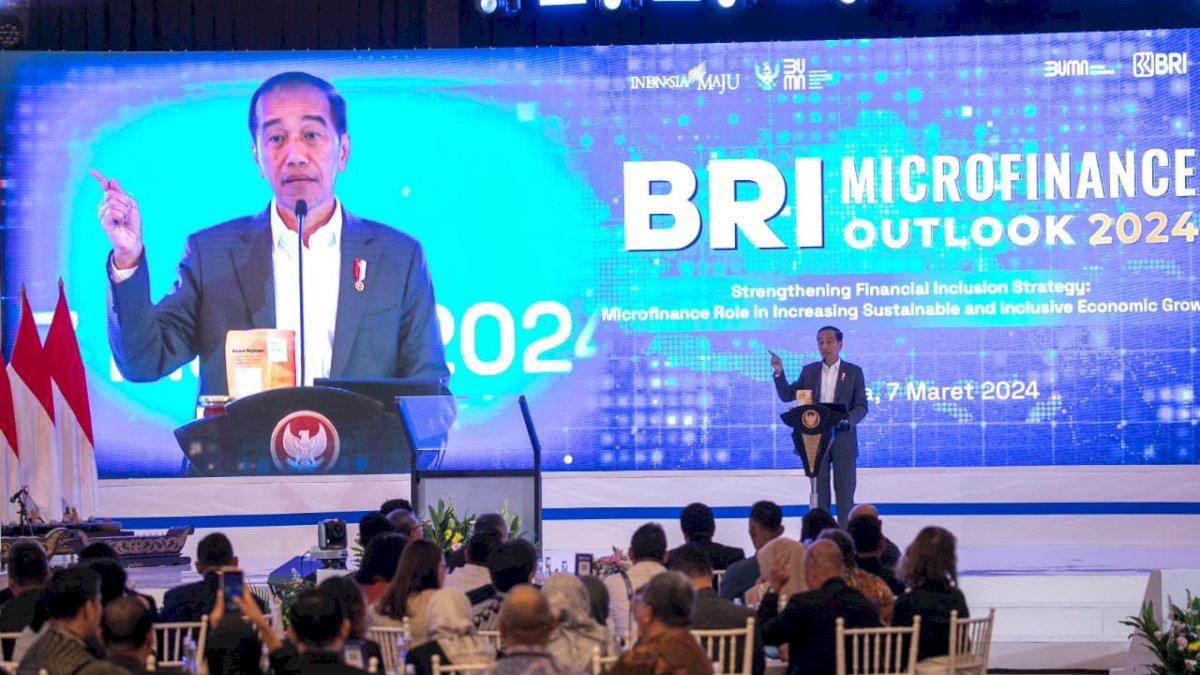 Presiden Jokowi Apresiasi Komitmen BRI Dorong Pertumbuhan Ekonomi Melalui Inklusi Keuangan