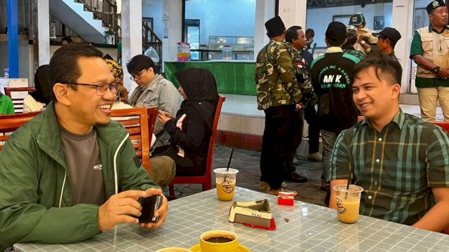 Politisi muda PPP Rifail Ka'bah Faizal Hijaz bersama Wakil Ketua Umum DPP PPP Amir Uskara pada suatu kesempatan. Ist