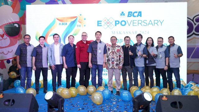 Pembukaan BCA Expoversary 2024 di Mall Phinisi Point, Kota Makassar, Jumat 8 Maret. Foto: Istimewa.