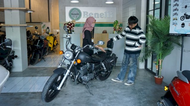Kalla Kars siap berbagi berkah selama Ramadan untuk pembelian semua tipe unit Benelli dan Keeway. Foto: Istimewa.