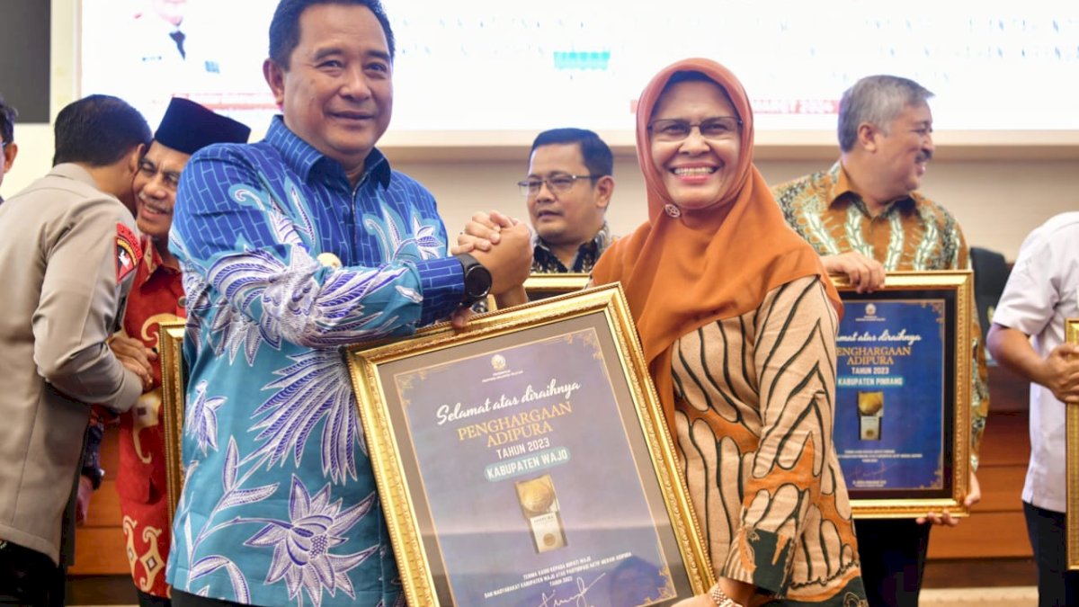 17 Daerah di Sulsel Raih Adipura, Terbanyak di Tingkat Nasional