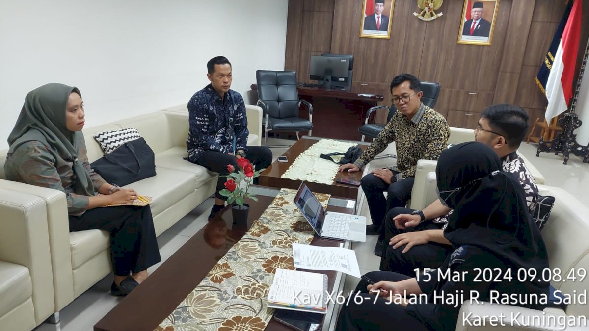 Kemenkumham Sulsel  Bahas Program Layanan Administrasi Hukum Umum di Wilayah dan Renaksi Bersama Ditjen AHU