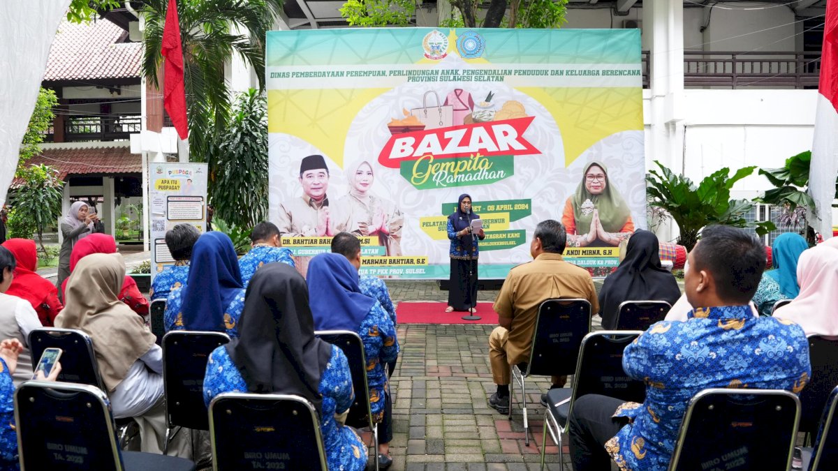 Bazar Gempita Ramadan Pemprov Sulsel Dilengkapi Fasilitas Layanan Konseling Keluarga