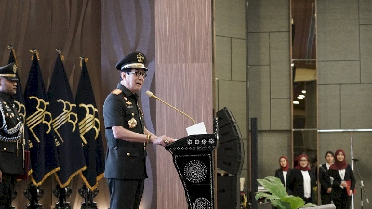 Lantik 57 Pimti Pratama, Menkumham: Bekerja Bersama Adalah Keberhasilan