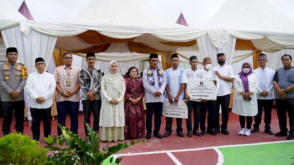 Kanwil Sulsel dan Bupati Luwu Utara Bersinergi dalam Safari Ramadan Kemenkumham Sulsel