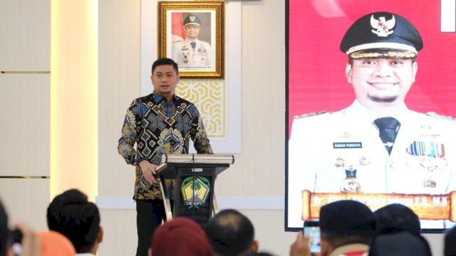 Bupati Gowa Adnan Purichta Ichsan saat Musrenbang Pemuda. Foto: Istimewa
