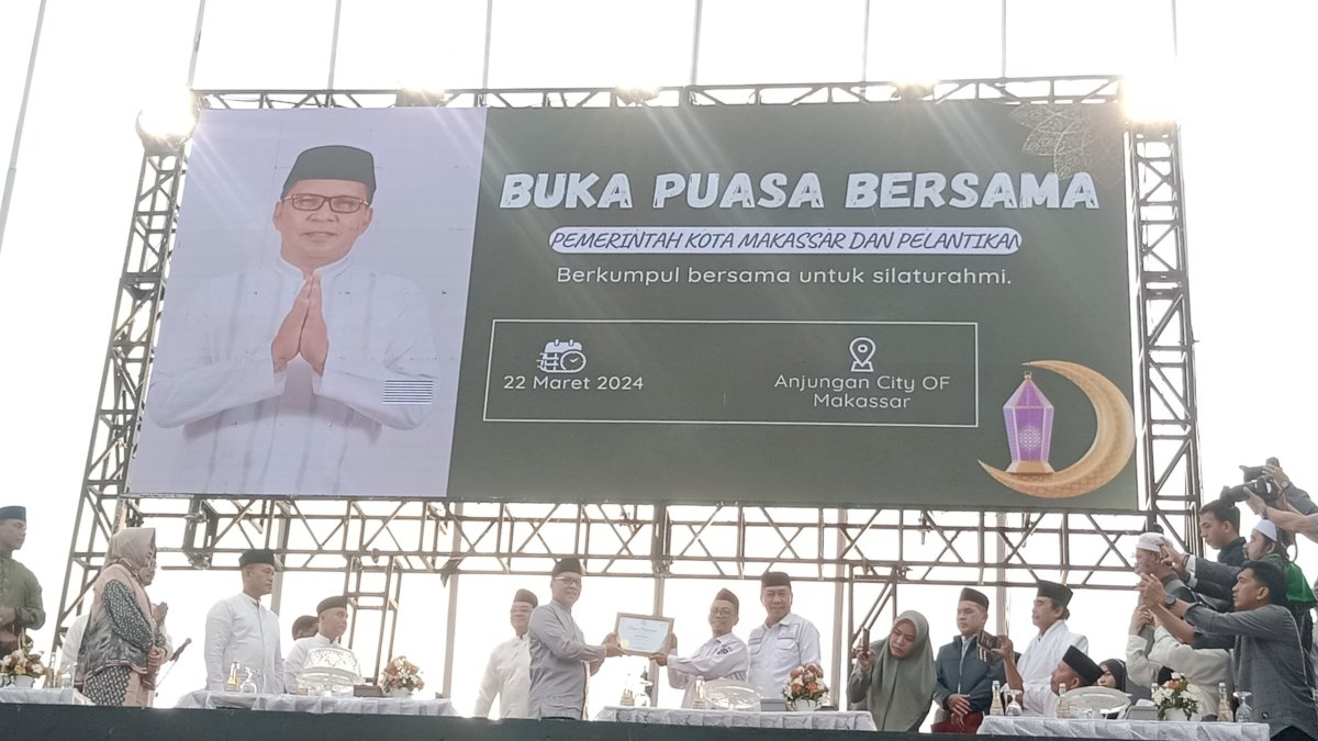 Camat Tallo Ramli Lallo Hadiri Buka Puasa Bersama Pemkot Makassar