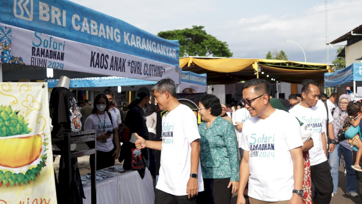 Safari Ramadan di Jateng dan Sulsel, BRI Gelar Pasar Murah 2.000 Paket Sembako