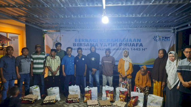 PLN Rayon Jeneponto Berbagai (Dedi/sulselsatu.com)