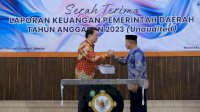 Pemkab Gowa Serahkan LKPD TA 2023, Abdul Rauf Harap Raih WTP ke-12 Kalinya