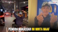 VIDEO: Viral Usai Foto Depan Kamera ETLE AP Pettarani, Pemuda Makassar Ini Minta Maaf