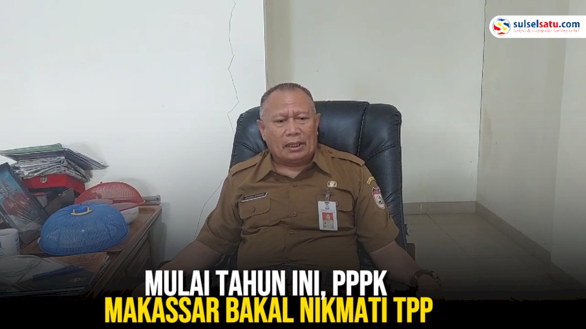 VIDEO: Mulai Tahun Ini, PPPK Makassar Bakal Nikmati TPP