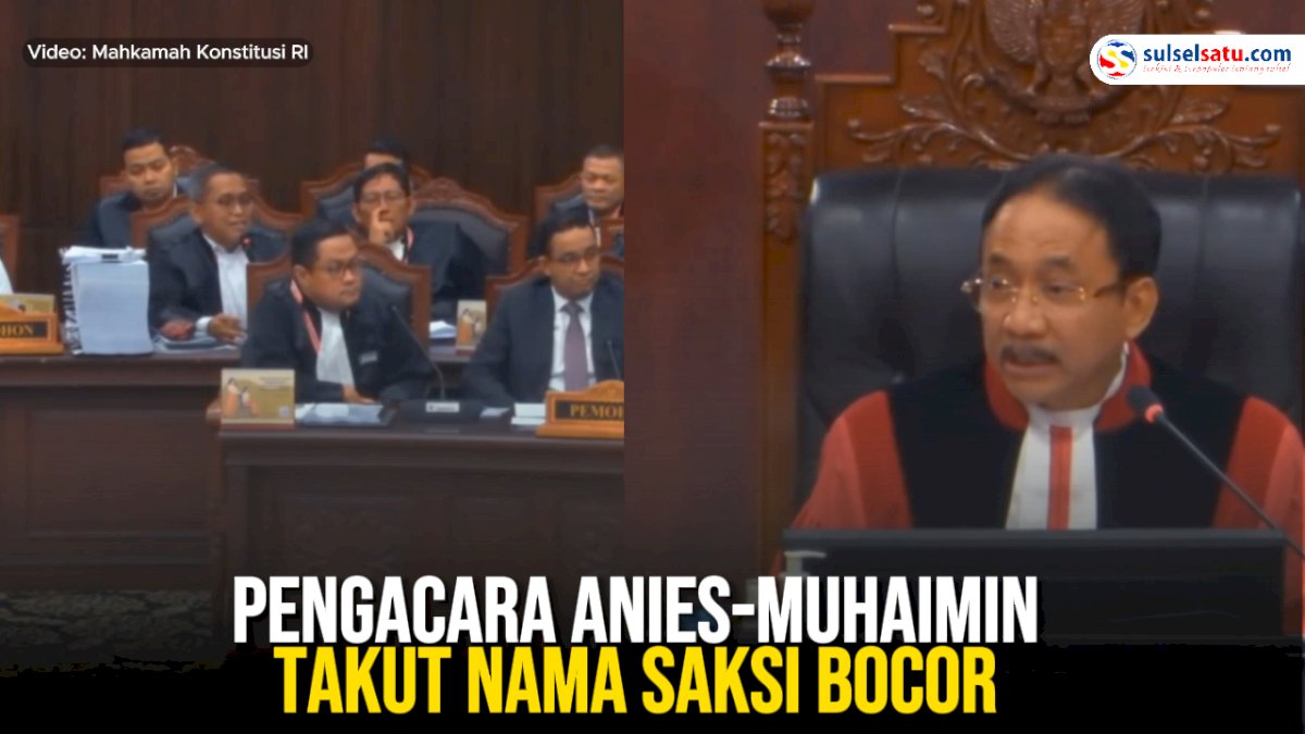 VIDEO: Pengacara Anies-Muhaimin Minta Diskresi Mahkamah terkait Penyerahan Nama Saksi