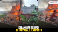 VIDEO: Kebakaran terjadi di Tappalalo Jeneponto