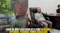 VIDEO: Jukir Ini Minta Bayaran Rp15 Ribu Berujung Dipanggil Perumda Parkir Makassar