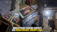 VIDEO: Bingkai Pigura Prabowo Subianto dan Gibran Dikemas, Videonya Viral
