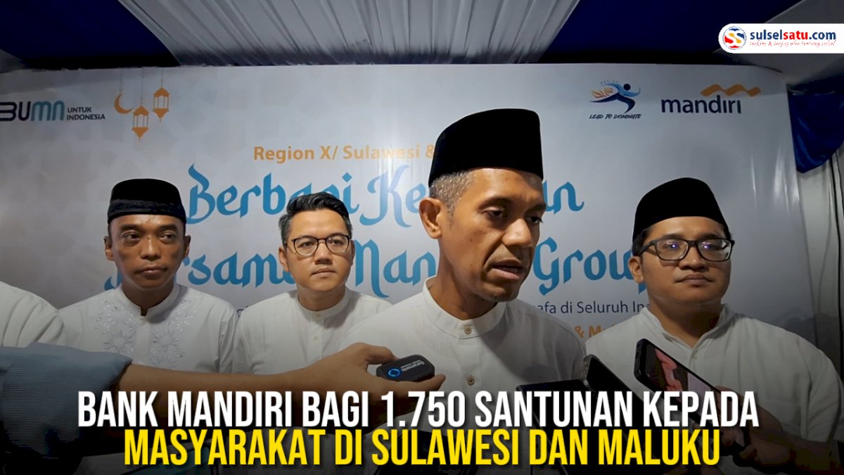 VIDEO: Bank Mandiri Bagi 1.750 Santunan kepada Masyarakat di Sulawesi dan Maluku