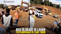 VIDEO: Aksi Blokade di Lahan Pertambangan di Luwu Timur