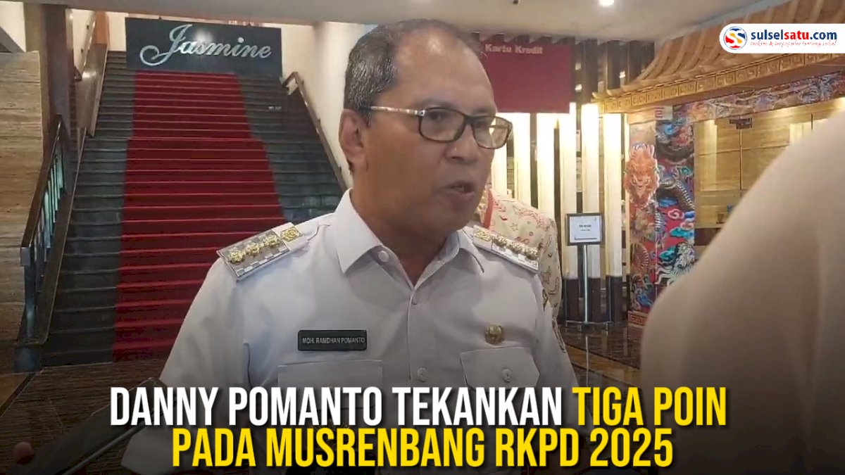VIDEO: Danny Pomanto Tekankan Tiga Poin dalam Musrenbang RKPD 2025