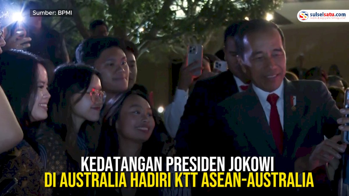 VIDEO: Kedatangan Presiden Jokowi di Australia Hadiri KTT ASEAN-Australia