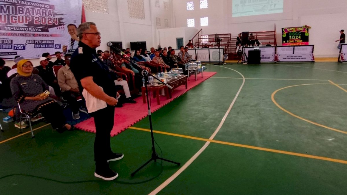 Wakil Ketua DPRD Luwu Timur Mengapresiasi Prestasi Taekwondo yang Didukung oleh Bupati Luwu Timur