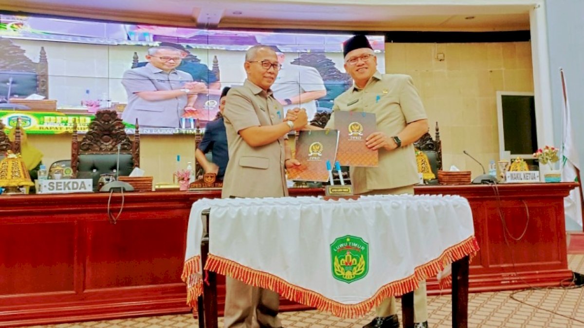 Pemerintah dan DPRD Luwu Timur Teken Nota Kesepakatan RPJPD 2025-2045