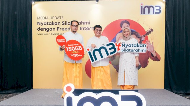 Indosat ajak masyarakat nyatakan silaturahmi dengan Freedom Internet. Foto: Istimewa