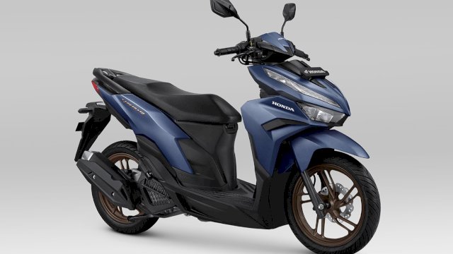 Warna baru New Honda Vario Advance Matte Blue. Foto: Istimewa.