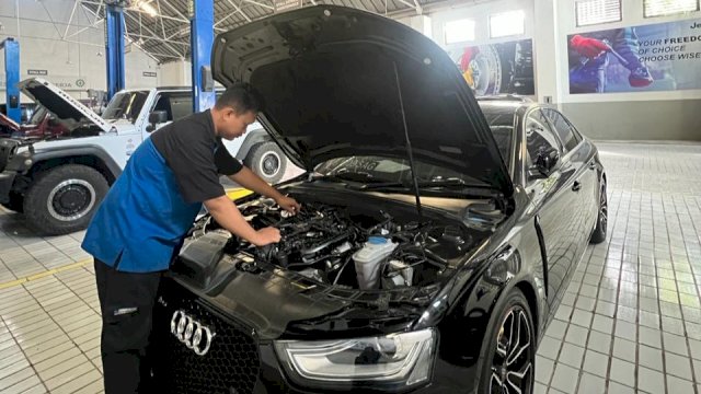 Kalla kars buka bengkel untuk berbagai merek mobil premium. Foto: Istimewa.