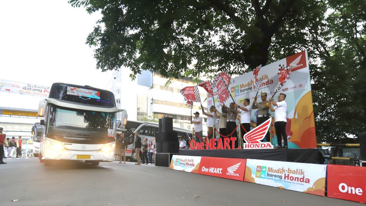 Honda Antar 2.559 Konsumen Setia Mudik Bersama ke Kampung Halaman